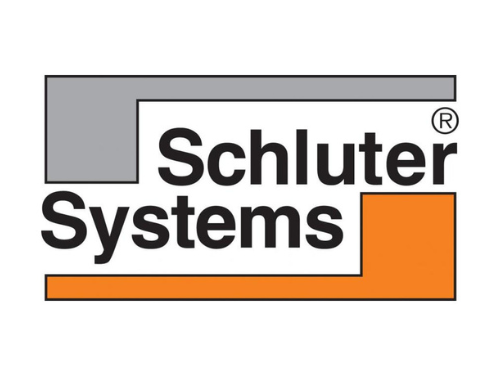 Schluter®-Systems waterproofing products, drains, and shower accessories available at Georgia Carpet Mills in Arkansas